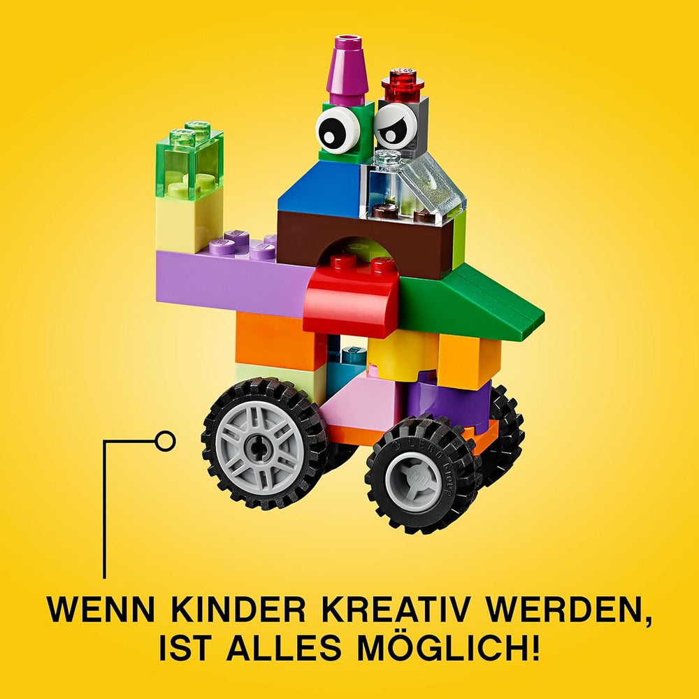 LEGO 10696 Boîte de construction moyenne classique, blocs de construction avec boîte de rangement pour enfants, cadeau pour garçons et filles à partir de 4 ans