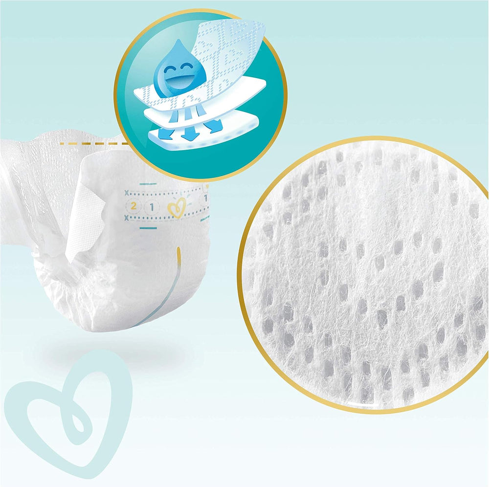 Pampers Premium Protection Livres, Taille: 0