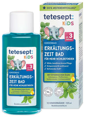 Tetesept Kids Cold Time Bath - aditiv de baie pentru copii pentru sezonul rece cu 4 uleiuri esențiale, relaxare și încălzire, 125 ml Naty Shop Default Title