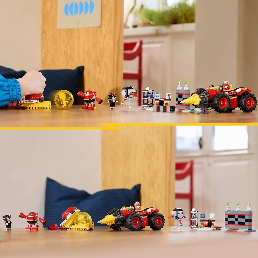 LEGO Sonic le Hérisson Super Sonic contre. Ensemble de jeu vidéo Egg Drillster Adventure, cadeau pour enfants, Shadow et Dr Eggman, pour garçons et filles de 8 ans, 76999 Jeux de construction Besuche den LEGO-Store