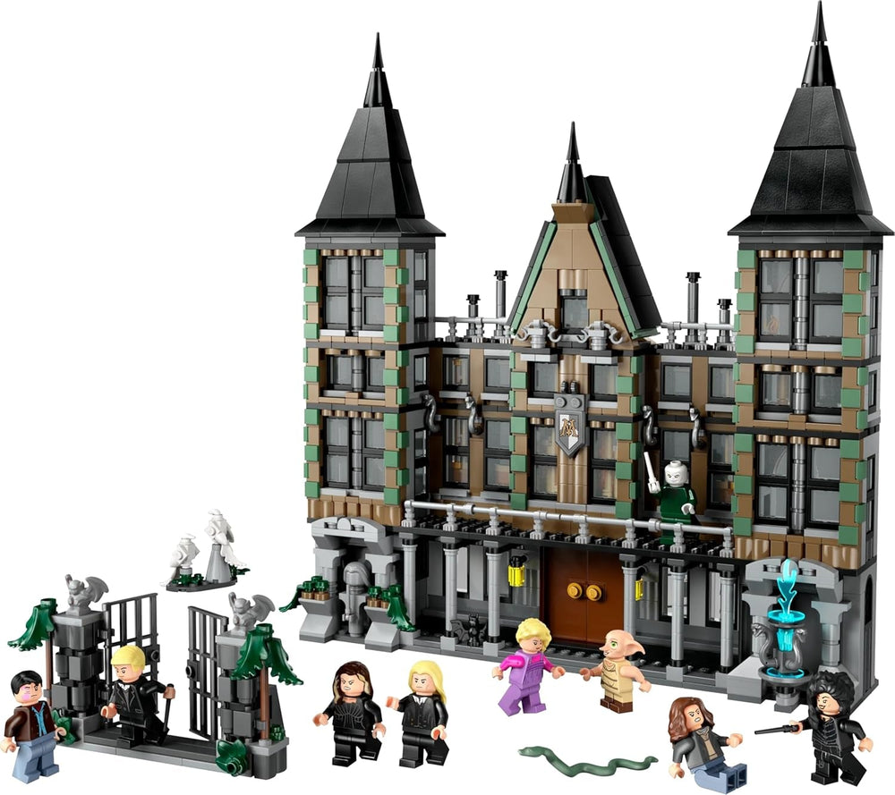 LEGO Harry Potter Malfoy Family Country Estate, jouet fantastique à collectionner et à exposer, cadeau pour garçons, filles et fans du monde sorcier, idée cadeau avec 9 figurines 76453 Jeux de construction Besuche den LEGO-Store