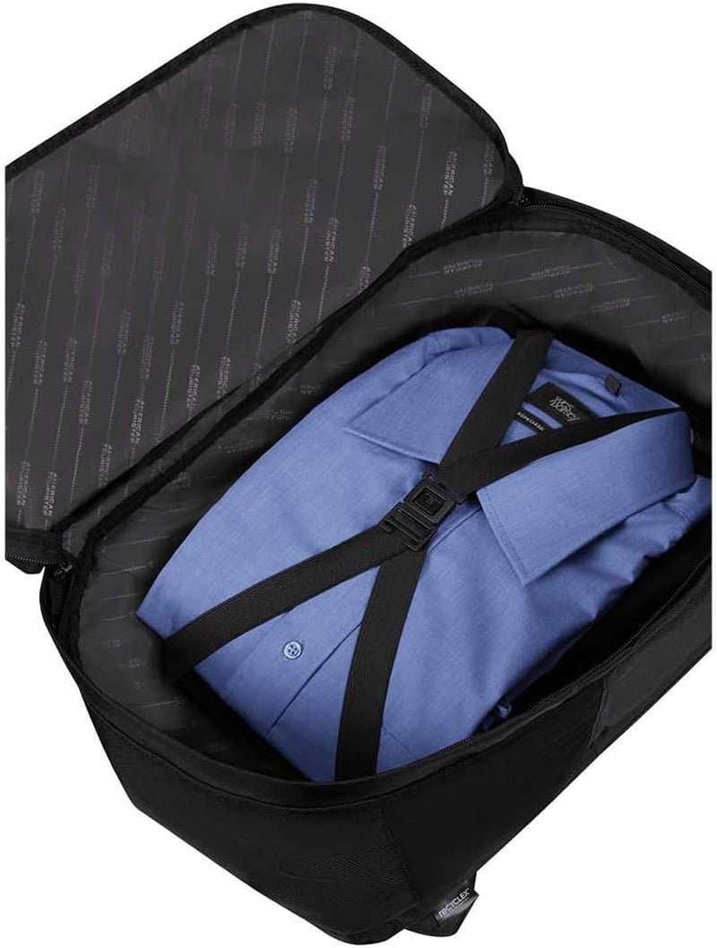 American Tourister Urban Track - Geantă de mână Ryanair sub scaun, 25 x 20 x 40 cm, 24,5 L, negru (Asphalt Black) Bagaje și echipament de călătorie Naty Shop