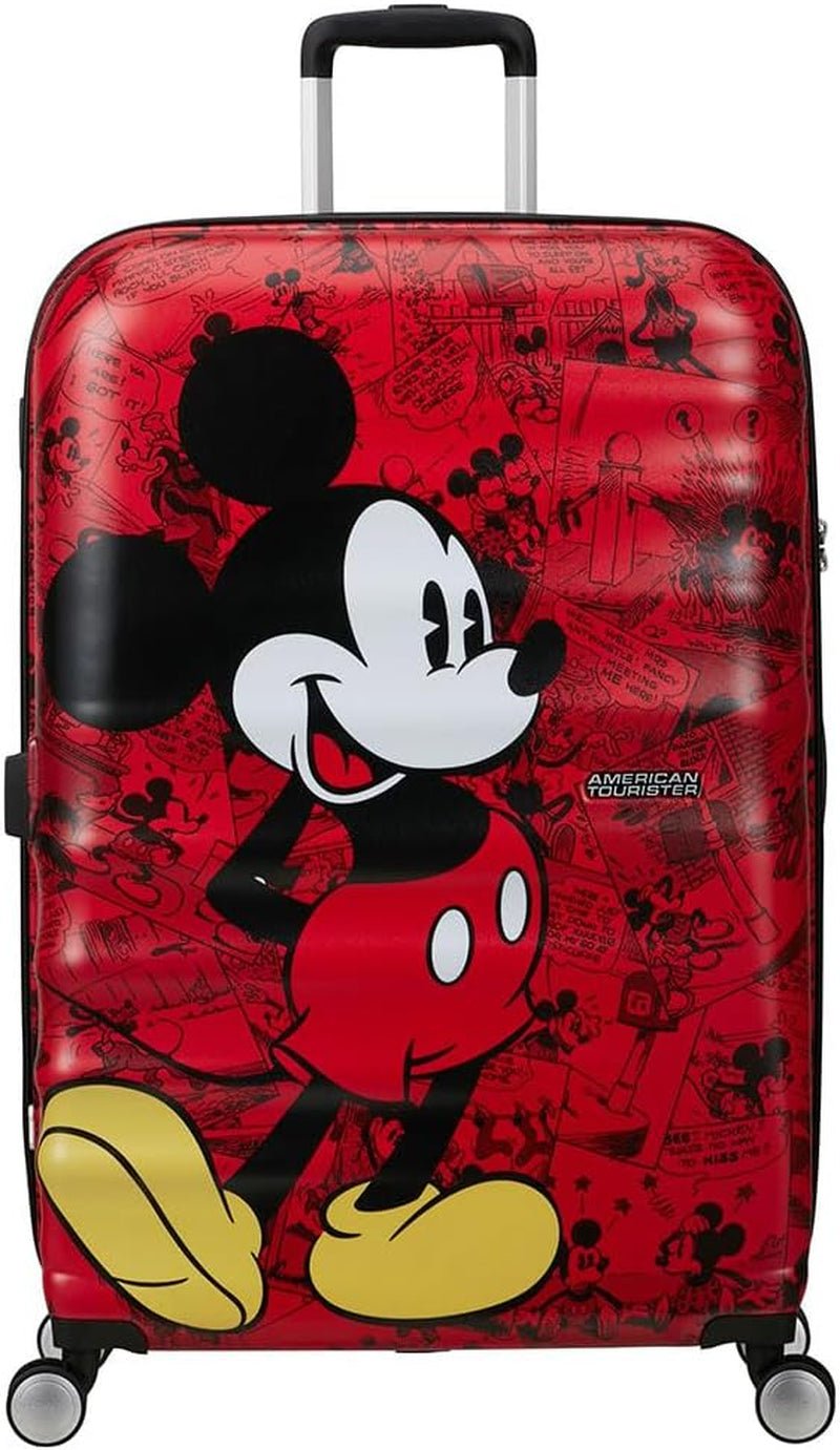 American Tourister Wavebreaker Disney - Spinner S, bagaje pentru copii, 55 cm, 36 L, multicolor (Donald Blue Kiss) - Naty Shop