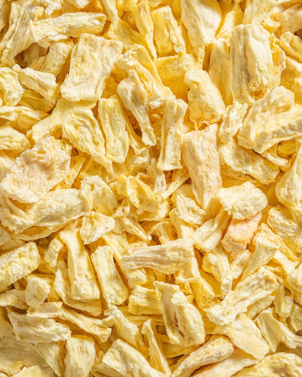 Ananas lyophilisés BITS 100g gros morceaux pour smoothie bowls, muesli, porridge topping - fruits lyophilisés sans sucre ajouté - ananas séchés - fruits de NutriPur Produits déshydratés Naty Shop