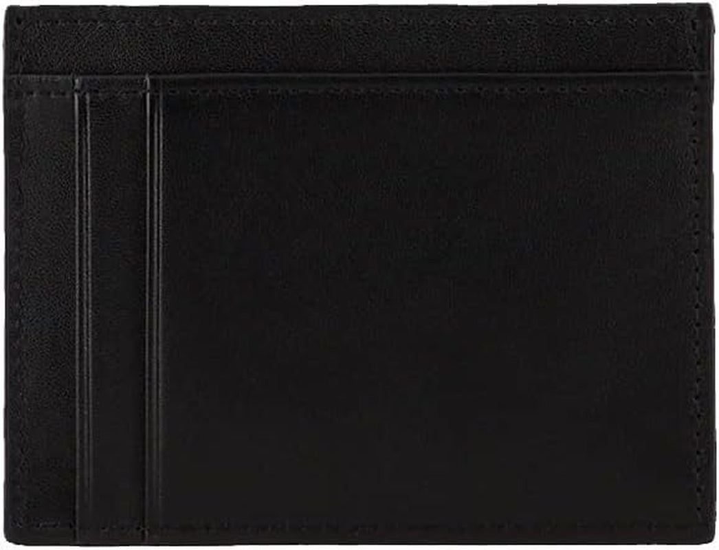 Armani Exchange Homme Logo Cuir Lisse Accessoire De Voyage Porte-Carte Couverture Noir Naty Shop Portefeuille Homme Noir S
