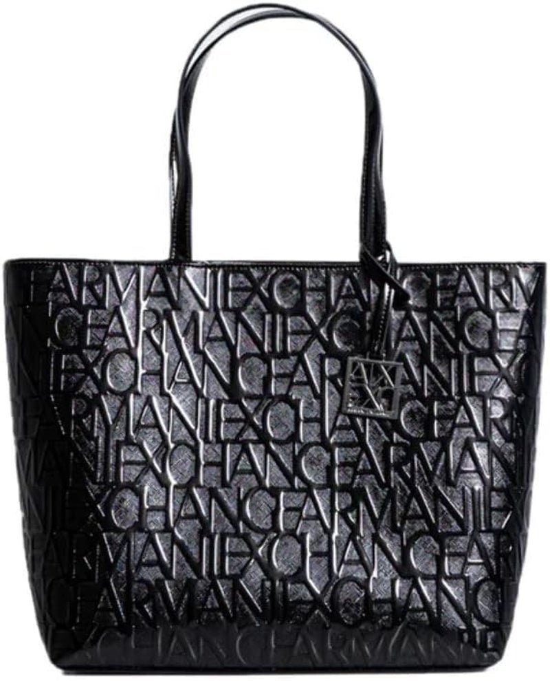 Armani Exchange sac porté épaule avec poignées Sac porté épaule Femme Sacs Naty Shop Nero