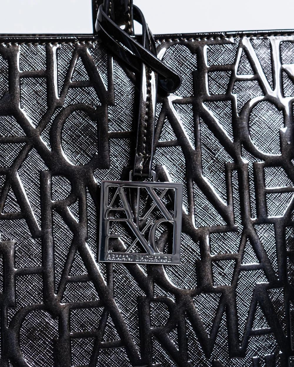 Armani Exchange Sac Porté Épaule Avec Poignées Sac Porté Épaule Femme Sacs Naty Shop