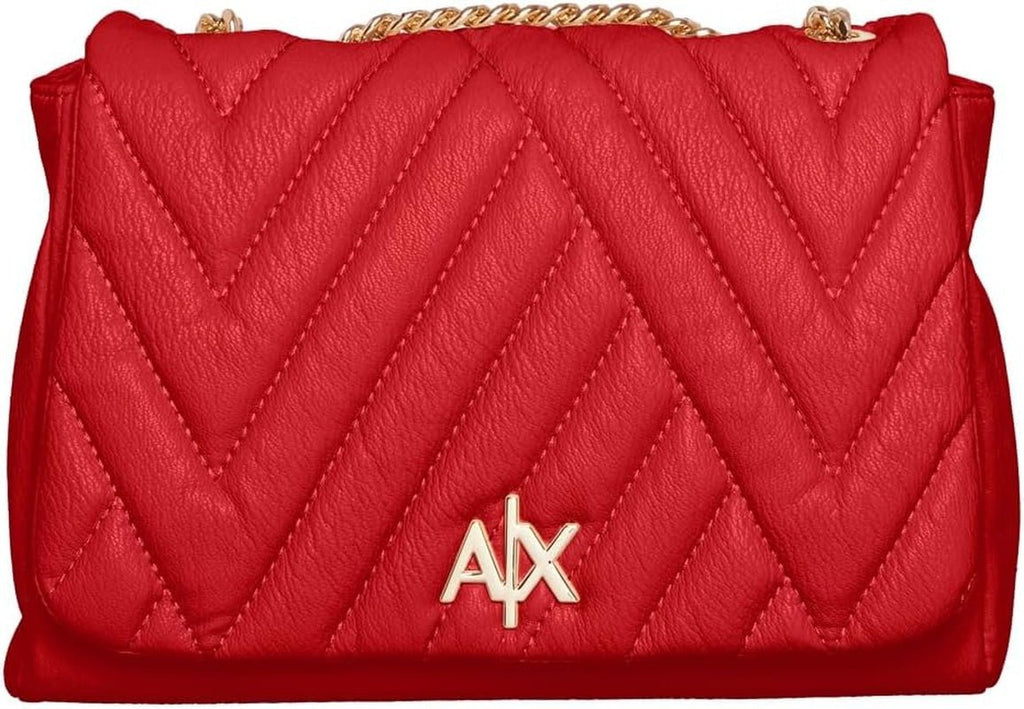 Armani Exchange Margareth, curele de umăr cu lanț, Soft Touch Crossbody Medium Genti Femei Naty Shop Curse