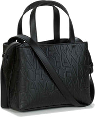 Armani Exchange Women's Liz - Small Open Shopping Tote Negru (Nero - Noir) Sacs pour femmes Naty Shop Titre par défaut