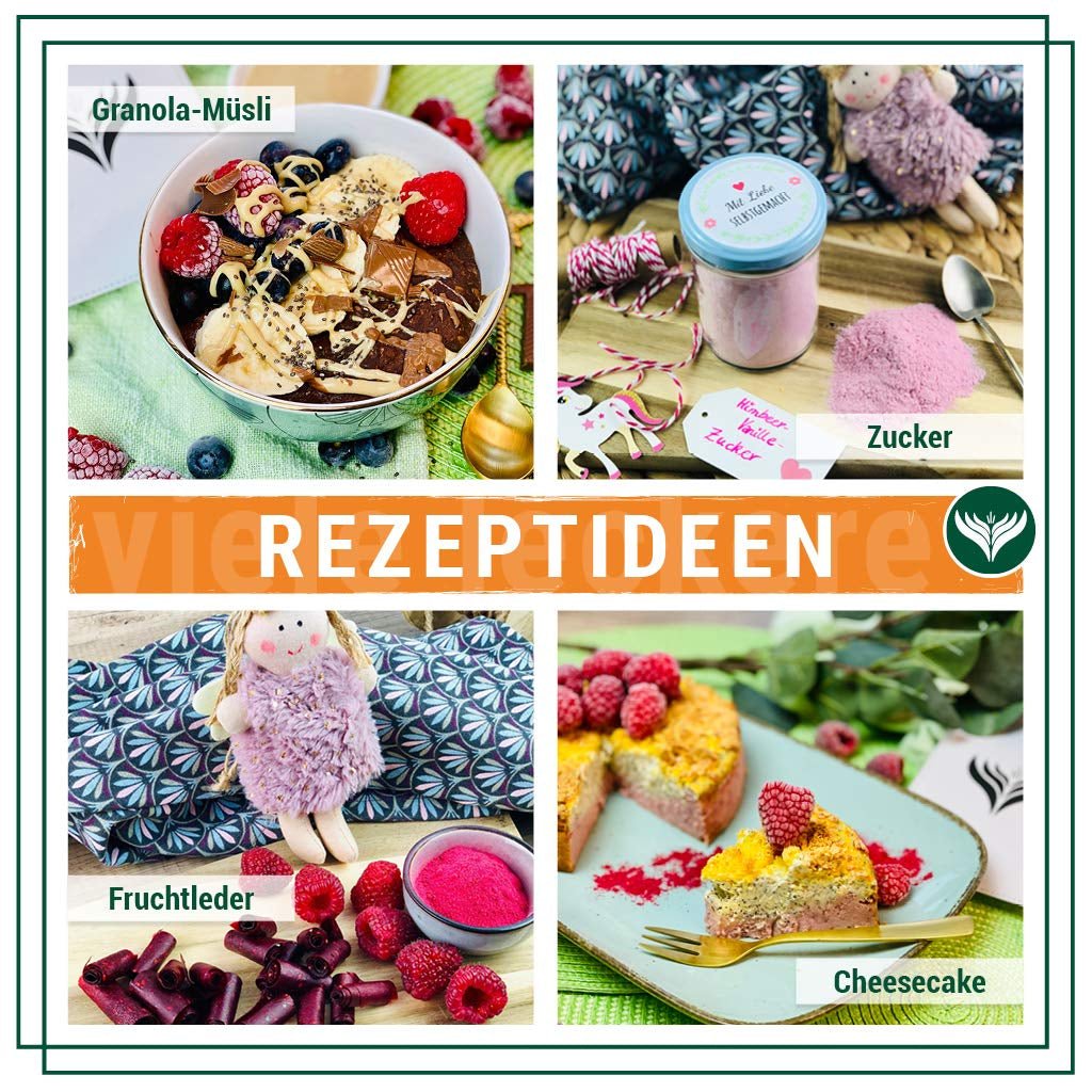 Framboise Azafran - morceaux de framboise lyophilisés 250g Produits déshydratés Naty Shop