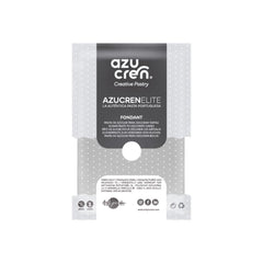 Azucren, Rouleau Fondant, Fondant en Rouleau Gris, Facile à Utiliser, Lisse, Flexible, Doux et Pliable, Parfait pour la Décoration de Gâteaux, Halal, Casher, Sans Gluten, Arôme Citron (250G) Naty Shop Pâte à Sucre 250G