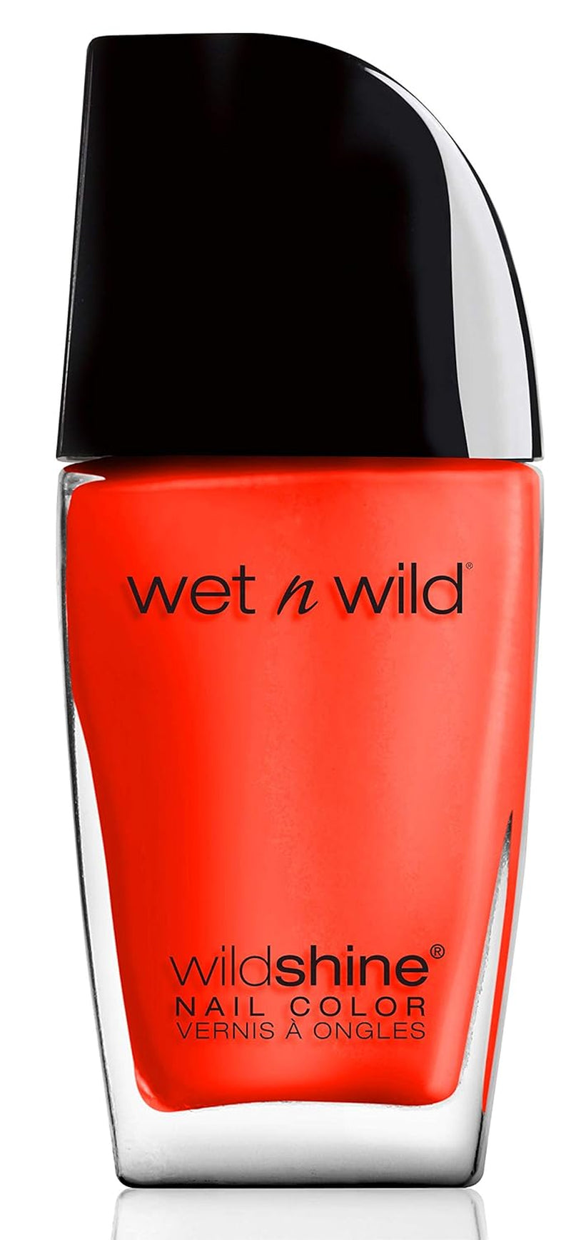 Wet n Wild, ojă Wild Shine, fără formaldehidă, toluen și ftalați, formulă de lungă durată care se usucă rapid, Gata de Cerere în Matriță
