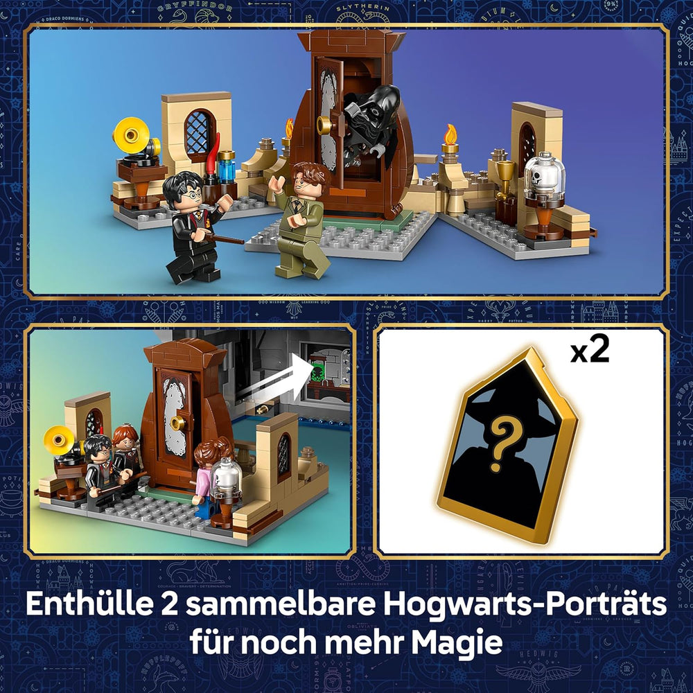 LEGO Harry Potter Château de Poudlard : Flèches de château - Ensemble de bricolage avec 7 figurines - Modèle avec Hermine et Ron Figures - Créations créatives pour les filles, les jeunes et les fans à partir de 9 ans - 76463