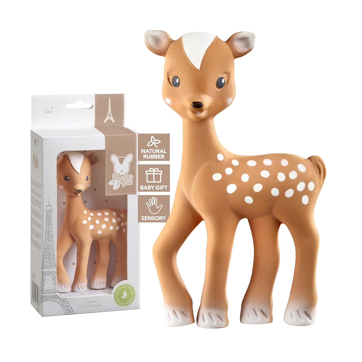 Sophie La Girafe Fanfan le cerf, plastique, 616341, marron