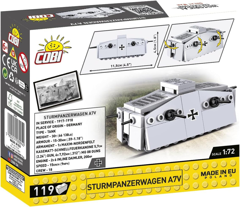COBI Sturmpanzerwagen A7V
