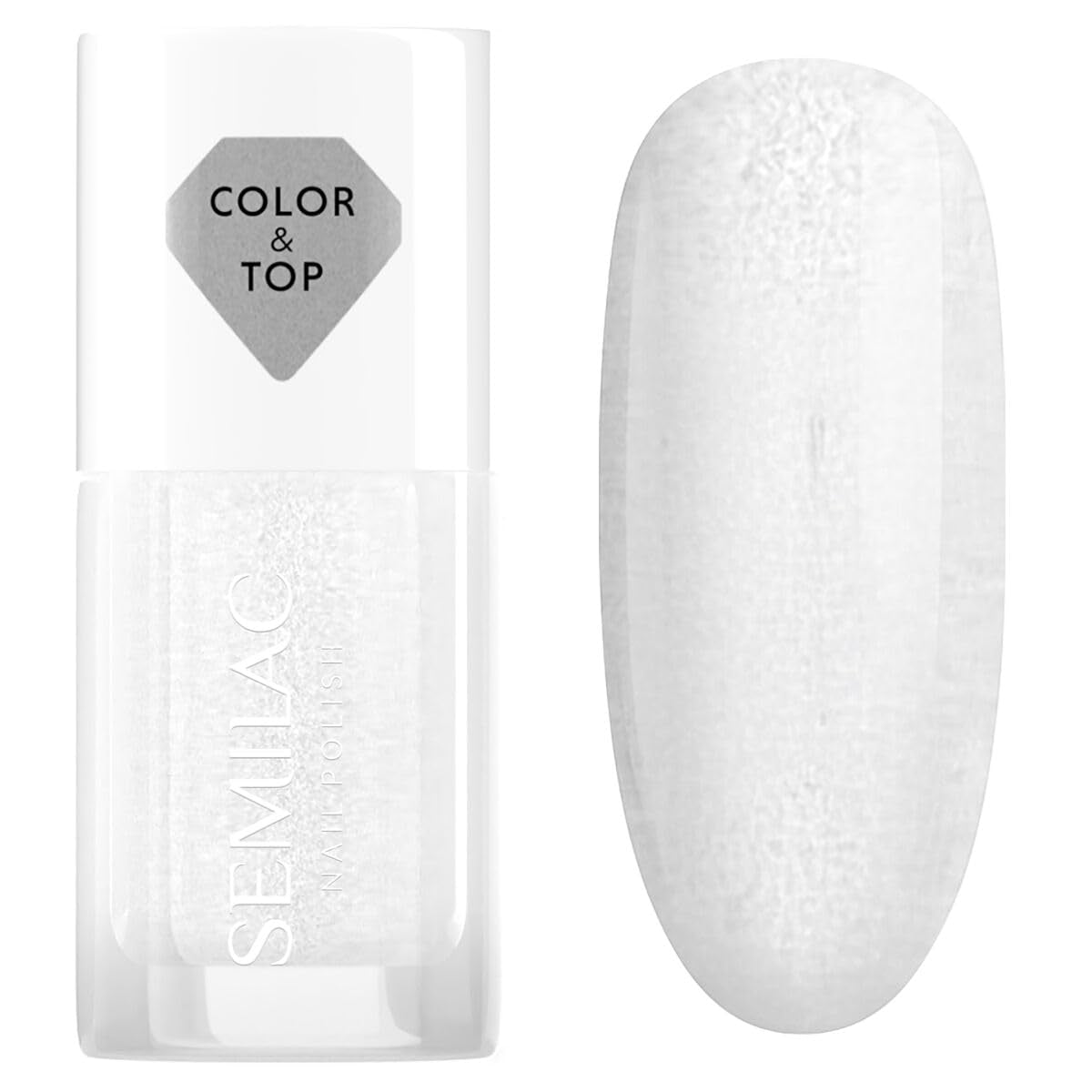 Vernis à ongles Semilac Top Classic SILVER BLUSH 7 ml