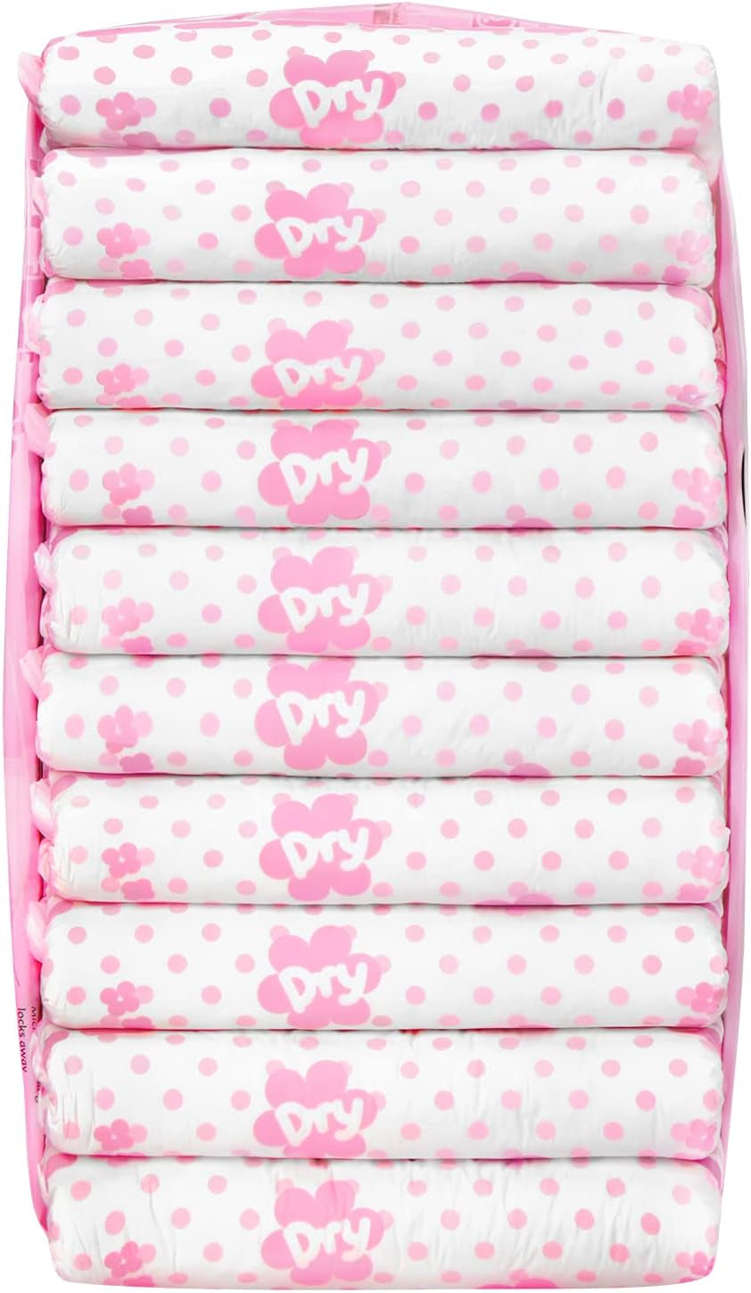 Couches imprimées adultes 5500-5800 ml, 10 pièces - Baby Usagi (XL)