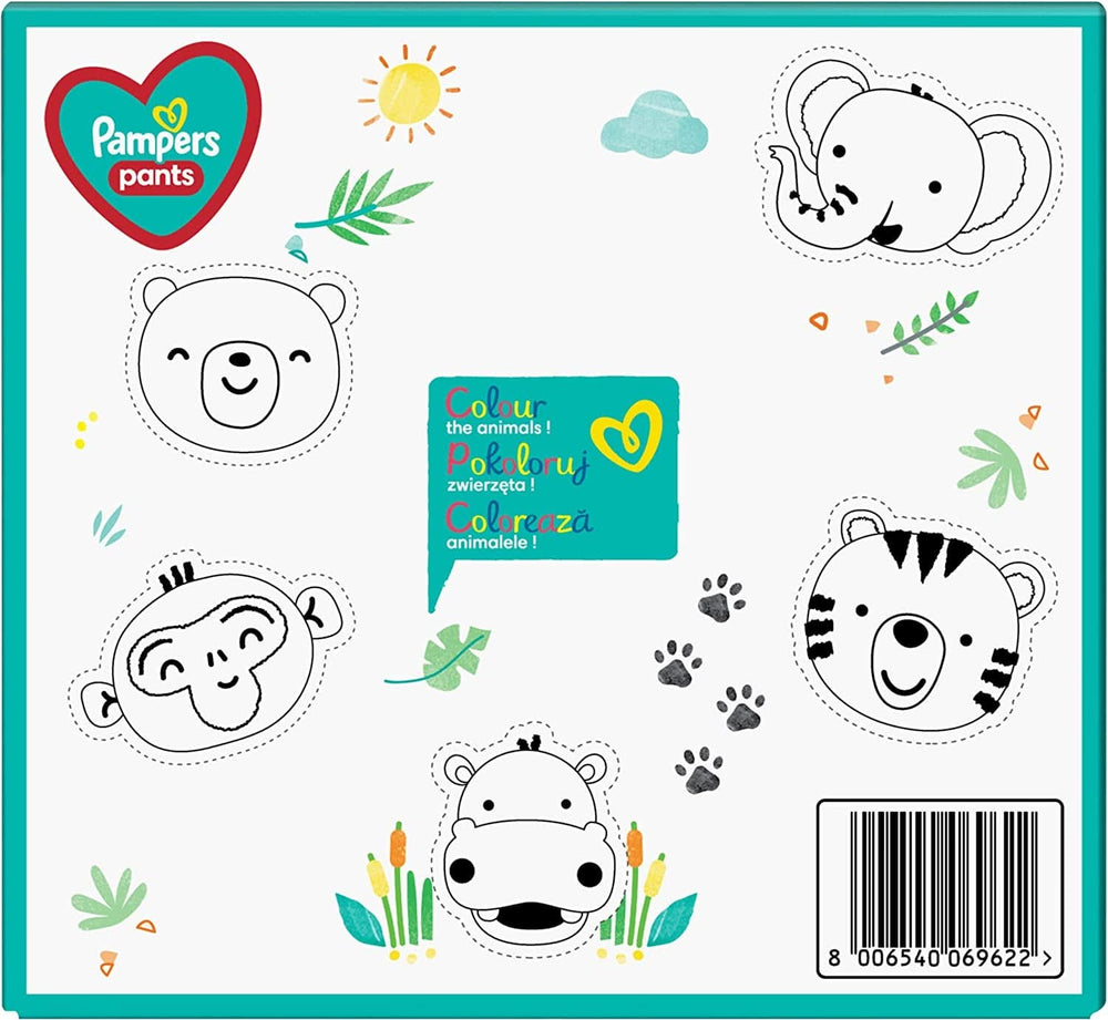 Pampers (version classique), pantalon garçon/fille 7 74 pcs Mère et Enfant Naty Shop