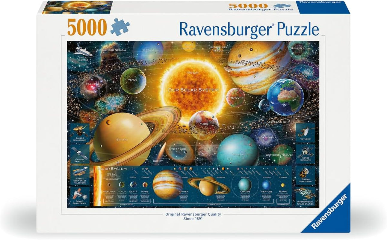 Ravensburger Puzzle 16720 - Sistemul planetar - puzzle jigsaw de 5000 de piese pentru adulți și copii de peste 14 ani Puzzle Naty Shop