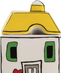 Théière EGAN, collection Le Casette. Objet en porcelaine jaune. Dimensions : 7 x 11 cm. Numéro de référence : 192016