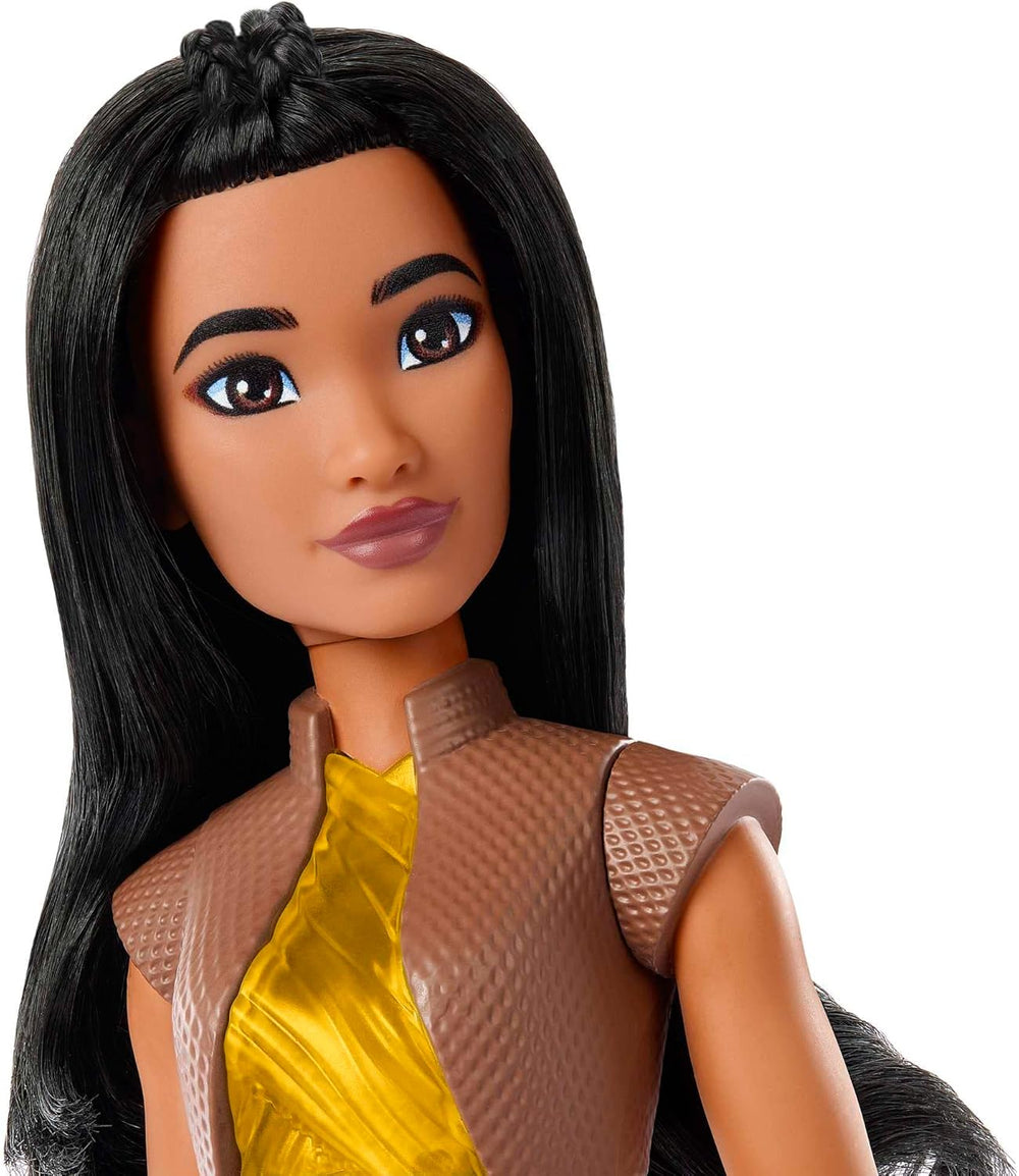 Mattel Disney Toy Raya poupée articulée avec vêtements et accessoires cadeau inspiré du film Disney pour enfants HLX22