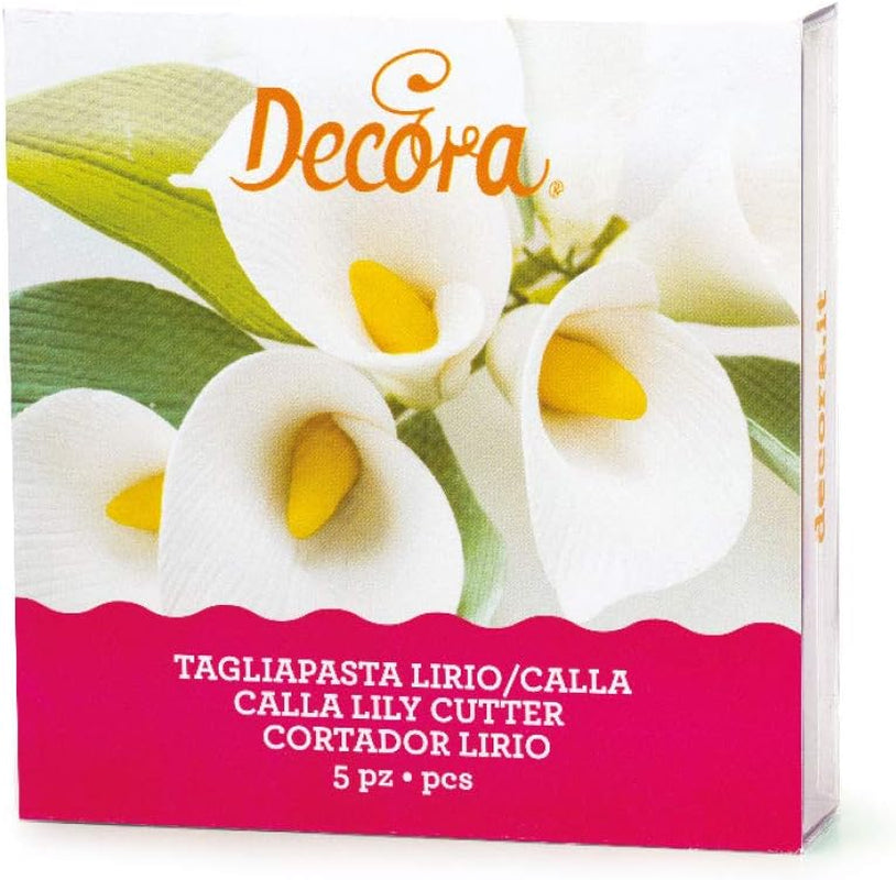 0803022 Set d'emporte-pièces Lily, 5 pièces, Plastique, Violet, 11,5 x 11,5 x 3 cm