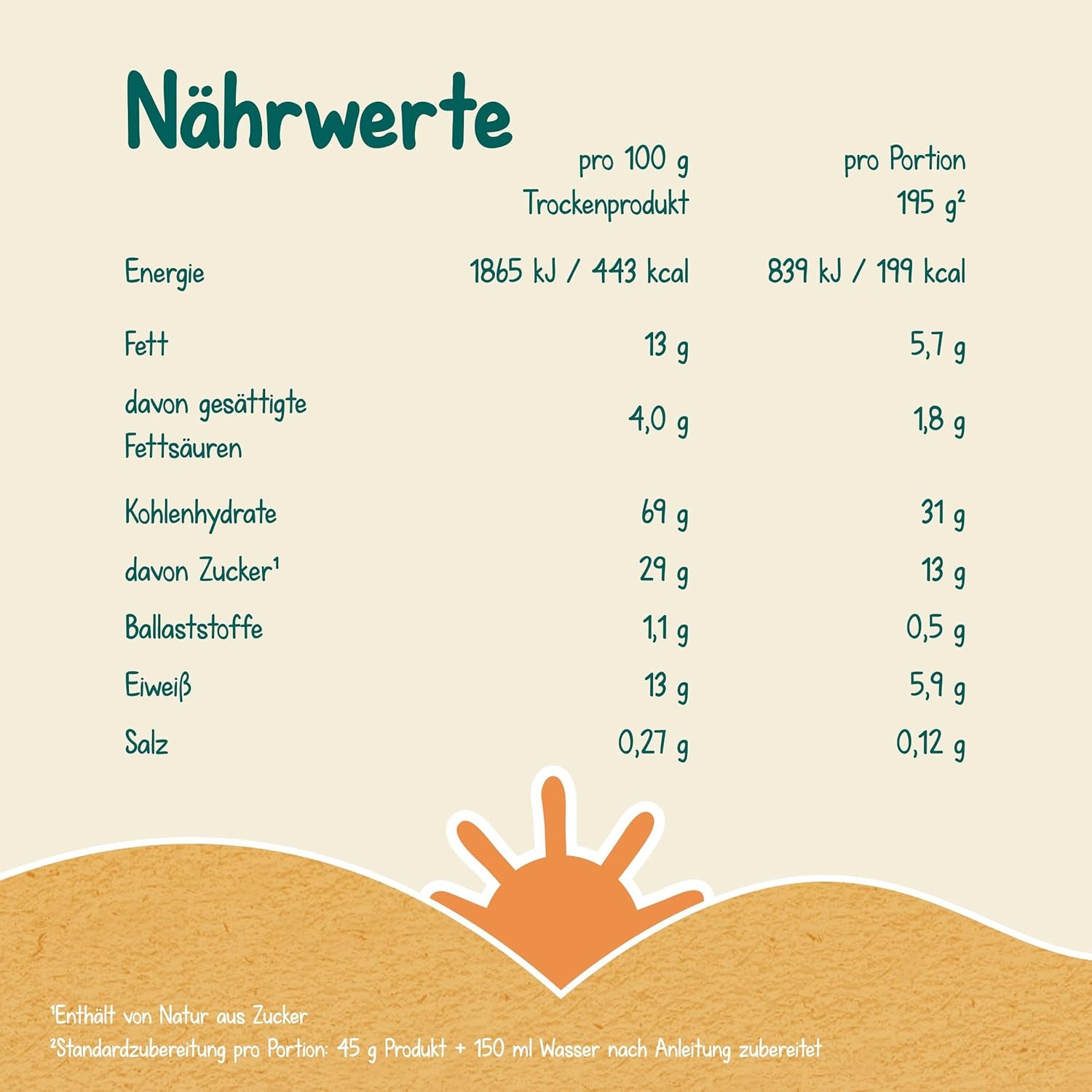 Milupa Stracciatella Milk Porridge - Céréales pour bébé sans gluten, sans huile de palme - Sans conservateurs ni colorants - Dès 8 mois - 4 x 400 g