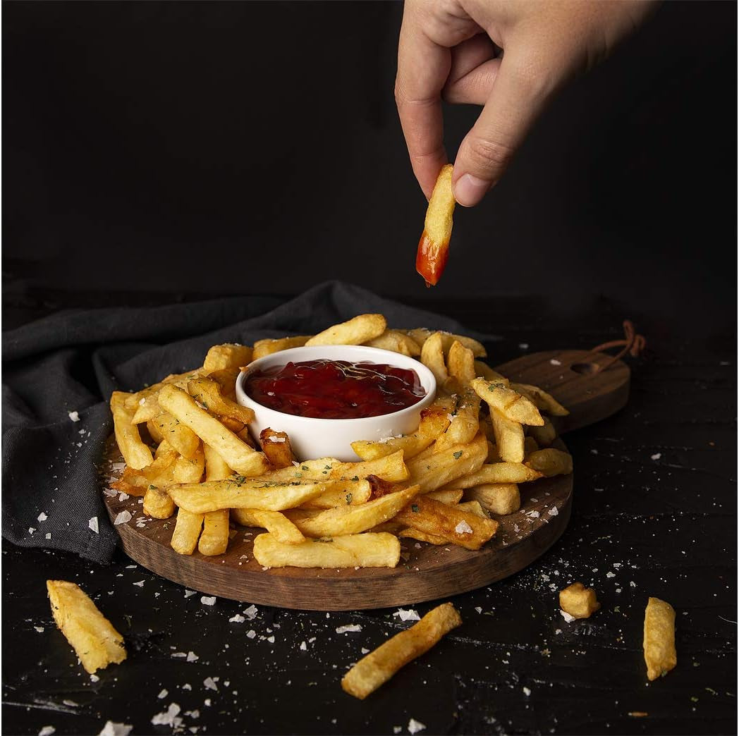 Friteuse Tristar en acier inoxydable - Avec une capacité de 2 litres, fonction zone froide et thermostat réglable jusqu'à 190°C, FR-6919, argent Électroménager Naty Shop