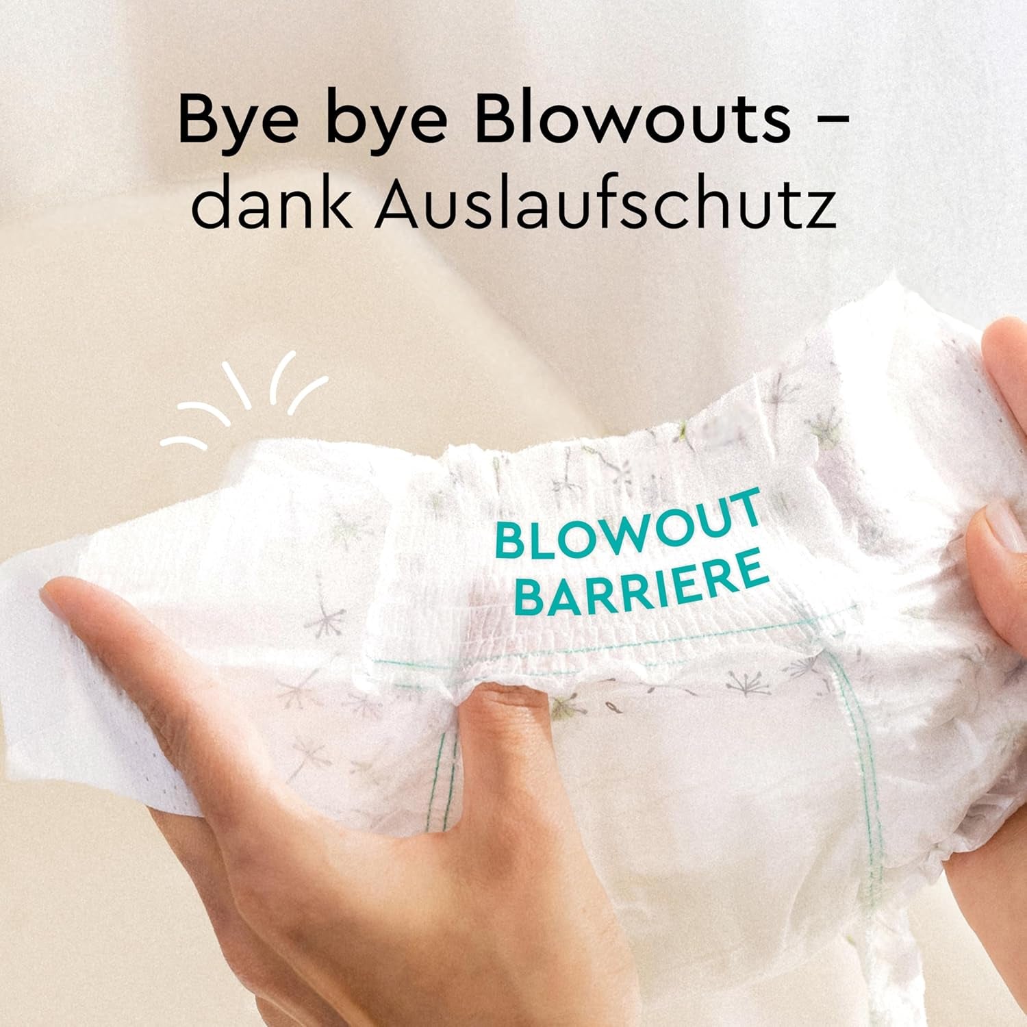 LILLYDOO Couches pour bébé respectueuses de la peau - Taille 3 (6-10 kg), 29 pièces, protection fiable contre les fuites, douces, sans parfum et sans lotion pour peaux sensibles, testées dermatologiquement