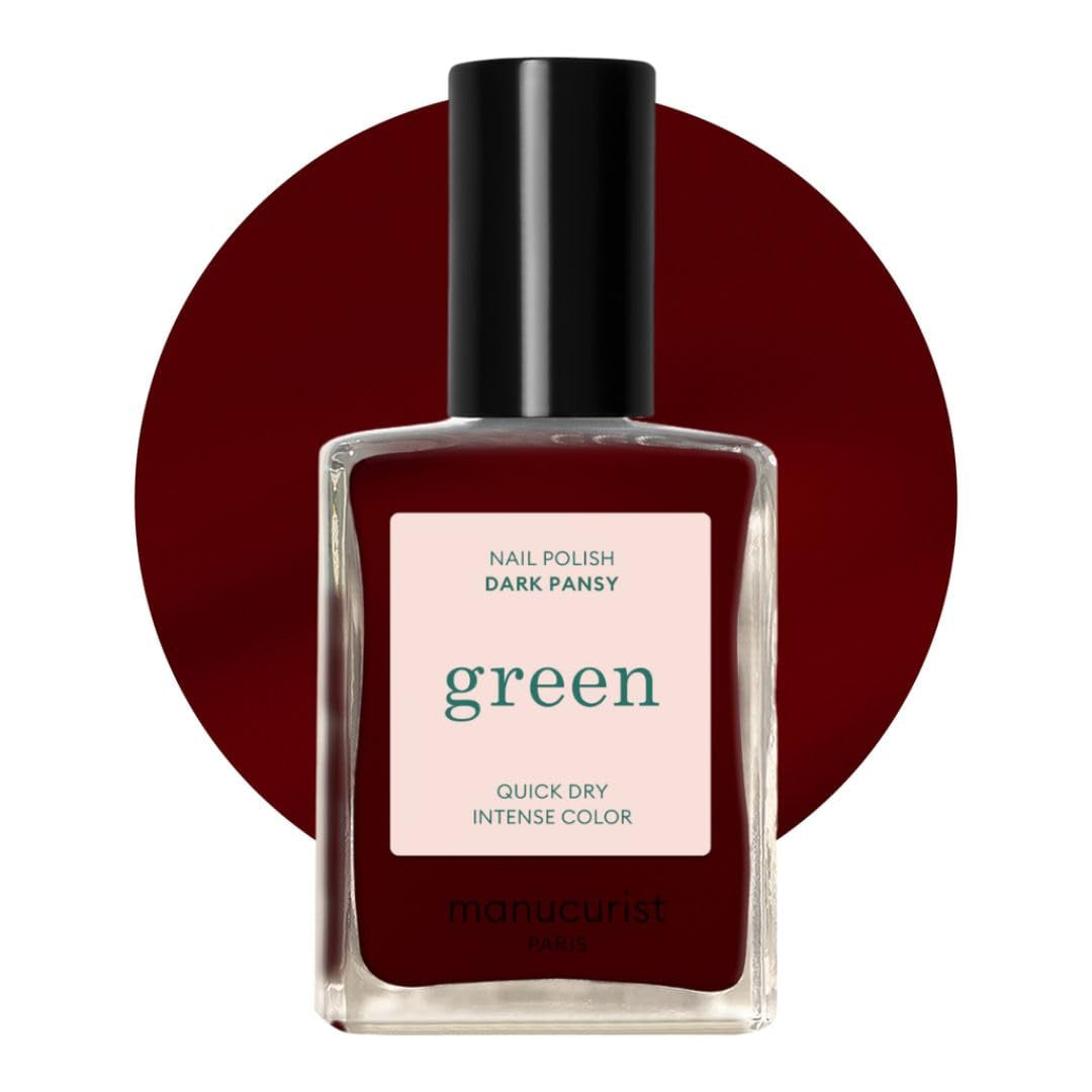 Manucurist Green - Vernis à ongles Rosy Beige Shell Beige - Vernis à ongles à séchage rapide - Ongles DIY - Vegan 12-Free - À base de plantes - Vernis à ongles - Fabriqué en France