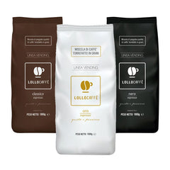 Coffret de dégustation de grains de café : Noir, Classique et Or 1 kg x 3