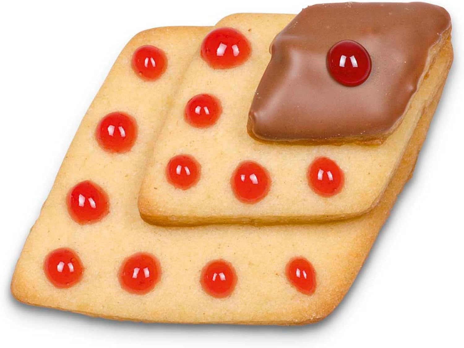 Set de 3 emporte-pièces Städter en forme de diamant en acier inoxydable, dimensions : 3/5/7 cm