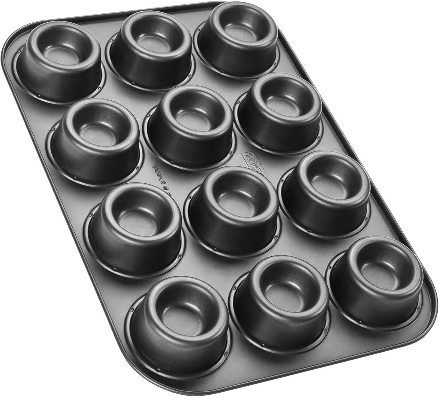 Zenker Cup-Cake-Backblech 12Er Set – Premium Antihaftbeschichtung, Für Perfekte Cupcakes, 385X265X30Mm, Hitzebeständig Bis 230°C Moules et plaques pour la cuisson Naty Shop
