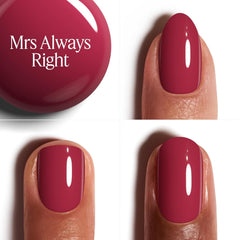 Essie Nagellack für farbintensive Fingernägel, Nr. 413 mrs always-right, Rot, 13,5 ml