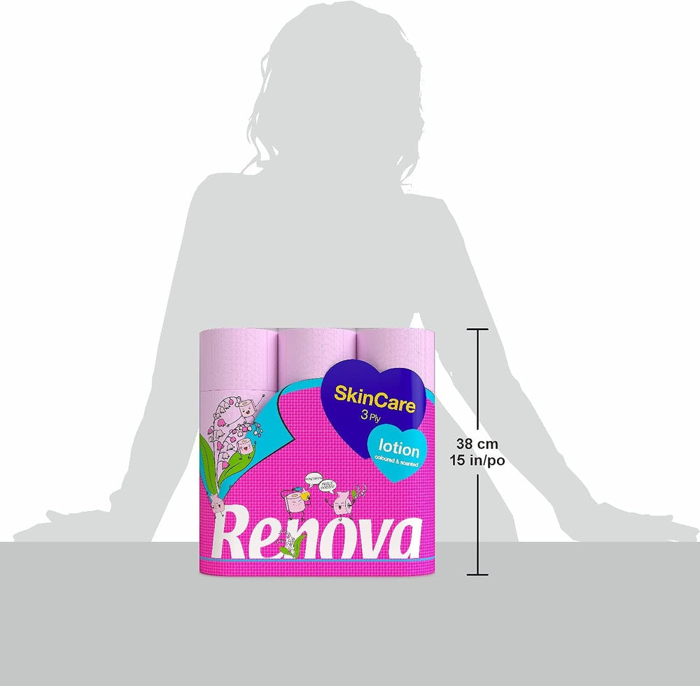 Renova SKINCARE LOTION Papier toilette 12 rouleaux, 12 pièces