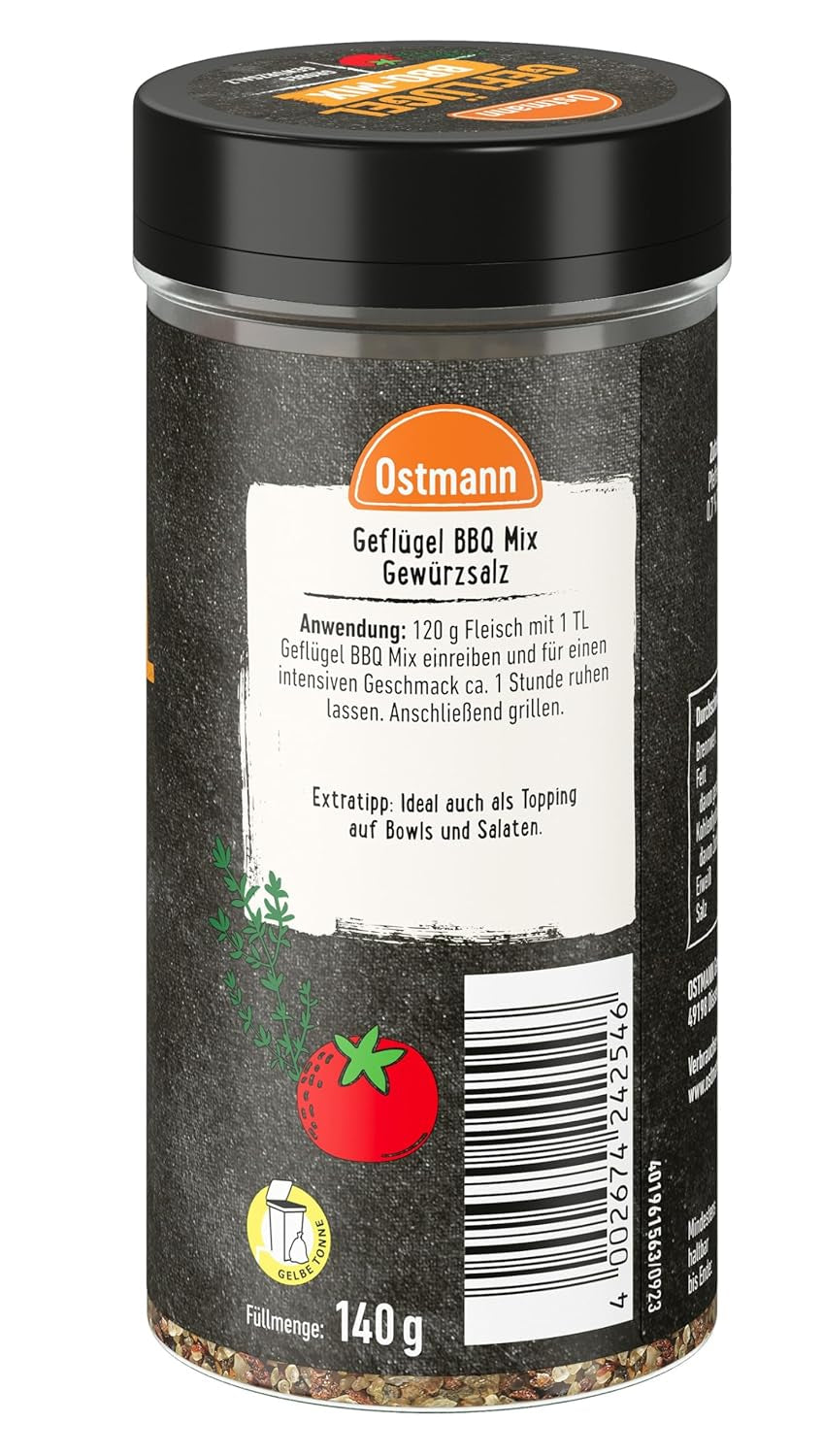 Mélange BBQ Geflügel grossier Gewürzsalz