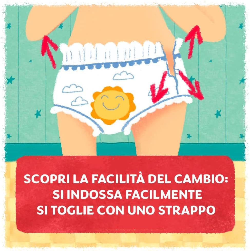 Couche Pampers Sole e Luna Maxi, taille 4 (8-15 kg), 60 couches