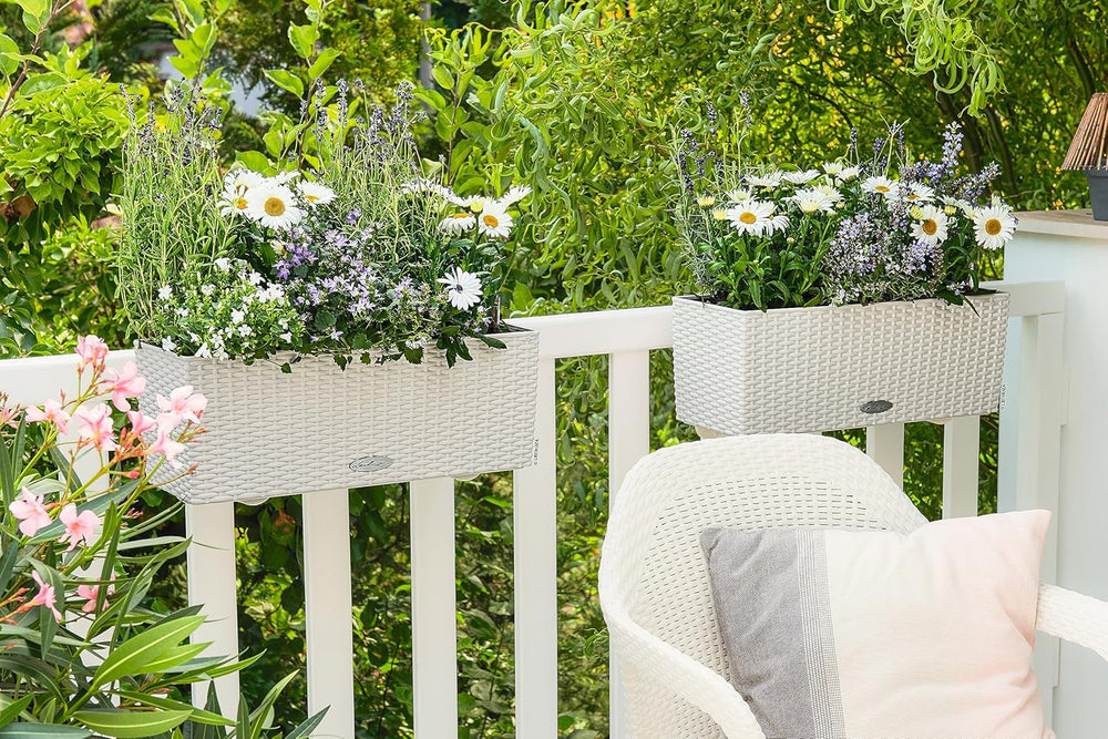 LECHUZA BALCONERA Cottage 50 blanc 15600