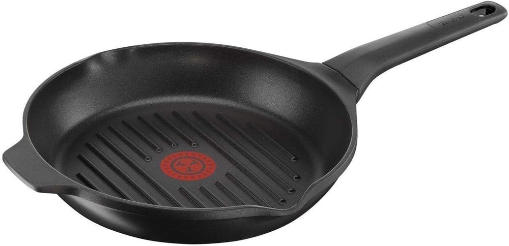 Tefal Robusto tigaie din aluminiu turnat, inducție, acoperire antiaderentă Oale si Tigai Naty Shop Grillpfanne 26 Cm