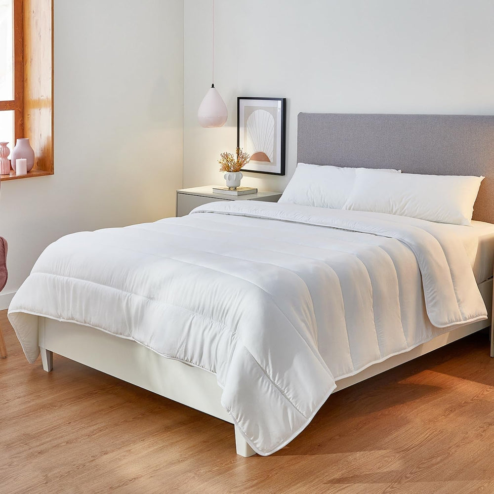 Pikolin Home - Drap personnalisable 100% coton, respirant, durable et résistant Couettes et couettes Naty Shop