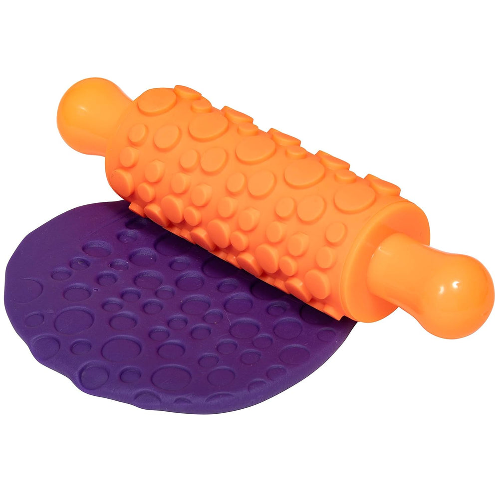 Rouleaux de peinture et d'argile texturés-lot de 4-rouleaux de modelage texturés pour enfants-modèles polyvalents pour l'artisanat et la décoration