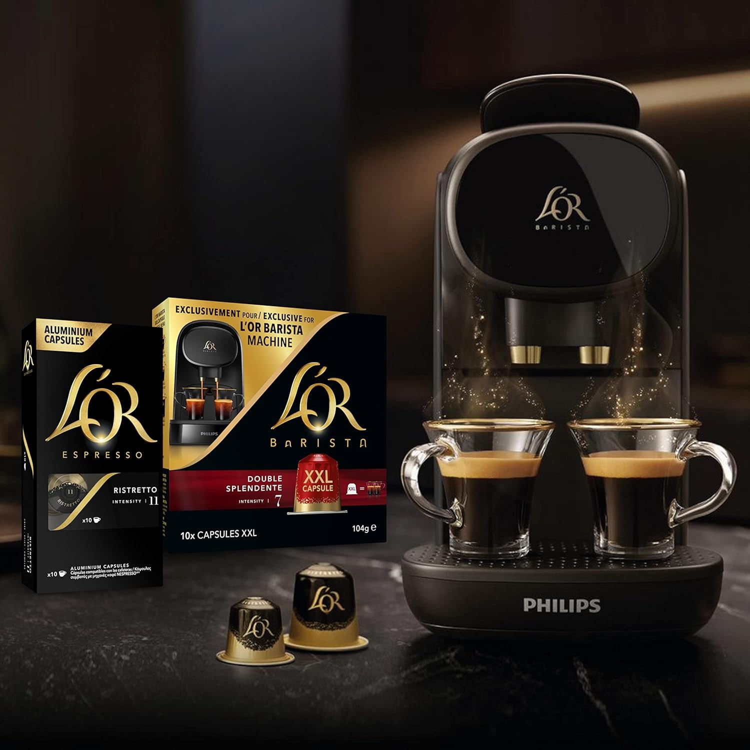 capsules en aluminium, Ristretto, Intensité 11, 40 pièces, 208 g