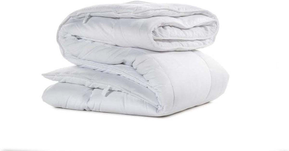 Caleffi Aloe Vera jachetă din poliester Gran Tepore, Aloe Vera Plapumi si pilote Naty Shop Alb Cm 250X200