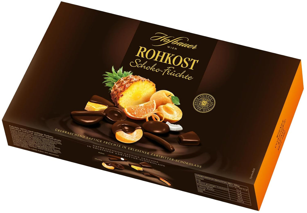 Fruits enrobés de chocolat Hofbauer Vienna, 1 kg