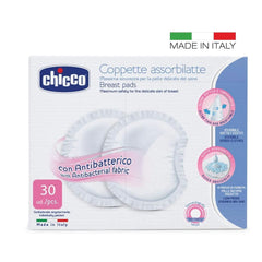 Chicco Acterielle Coussinets d'allaitement Natural Feeling, 30 pièces Accessoires d'alimentation et d'allaitement Bebe Naty Shop