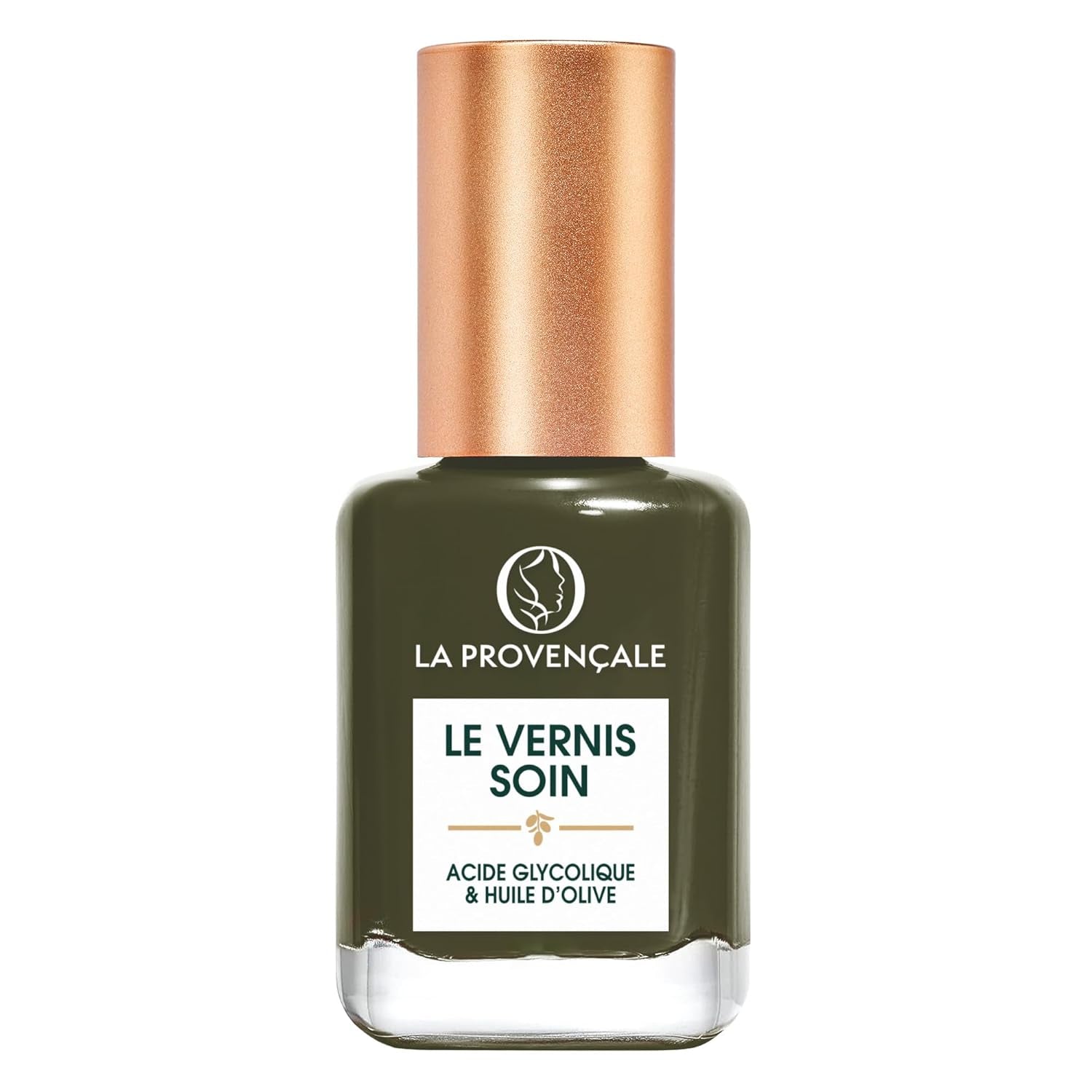 Vernis à ongles Le Vernis Solaire, longue tenue, vert olive