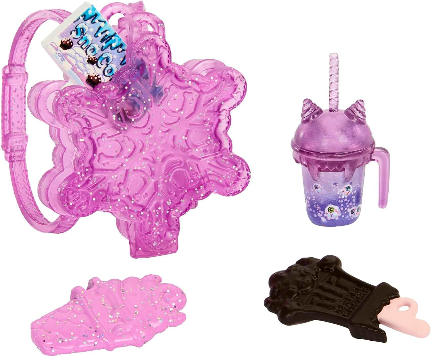 Monster High Abbey Bominable Yeti avec animal de compagnie mammouth et accessoires - Look de flocon de neige effrayant pour les enfants de 4 ans et plus, HNF64 Naty Shop Dolls
