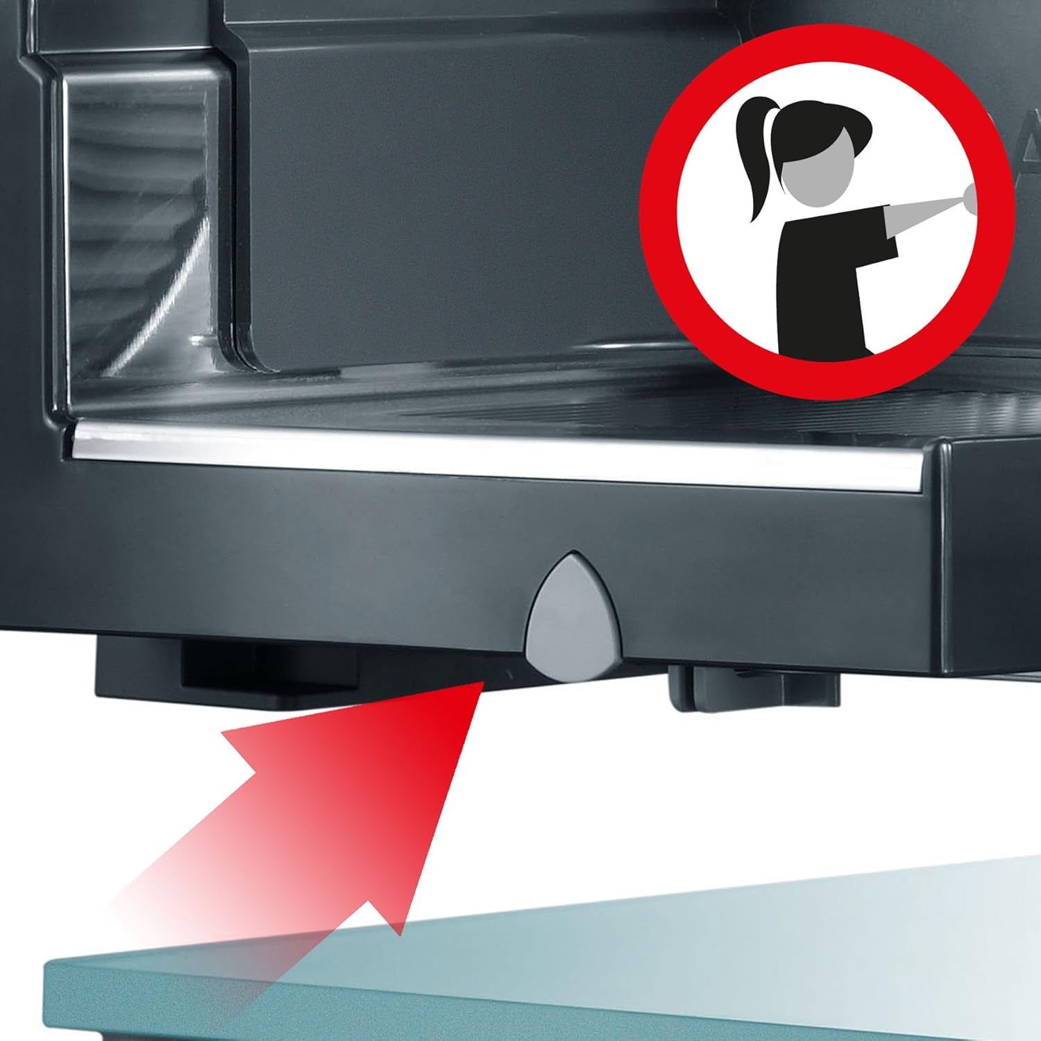 Feliator multifuncțional GRAEF Vivo 20, argintiu Rasnite si Feliatoare Naty Shop