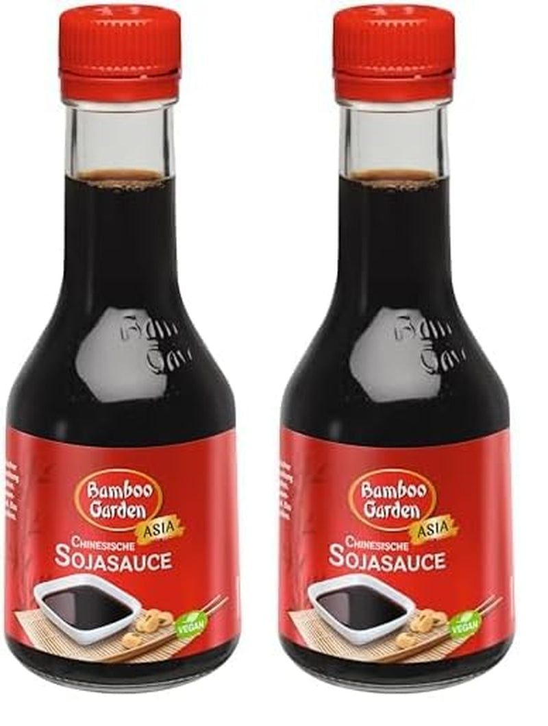 Bamboo Garden - Sauce soja chinoise , Sauce pour viandes, Geflügel, Gemüse und vieles more , 1 x 200 ml (Verpackungsdesign kann abweichen)
