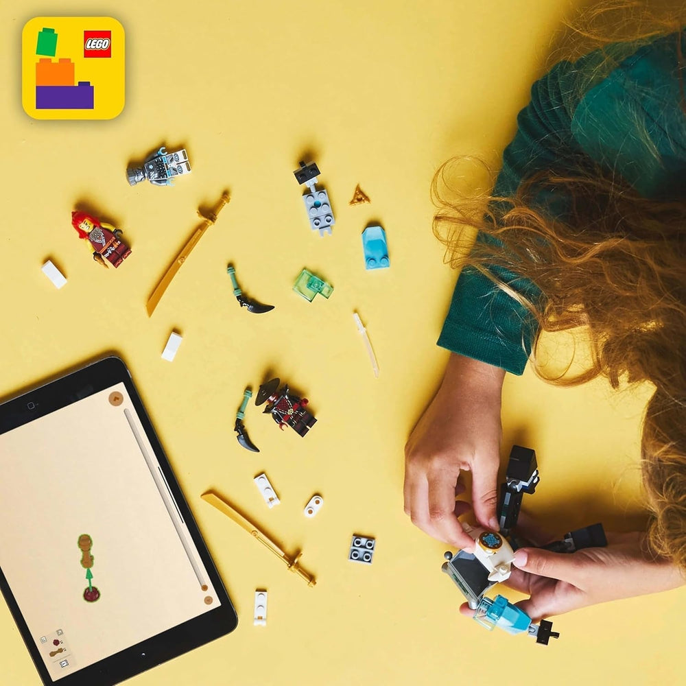 LEGO NINJAGO Zane's Action Mech - Jouet Ninja avec 3 figurines pour jouer un rôle - Petit ensemble à construire et à jouer pour les enfants - Idée cadeau pour garçons et filles à partir de 6 ans 71827 Jeux de construction Besuche den LEGO-Store